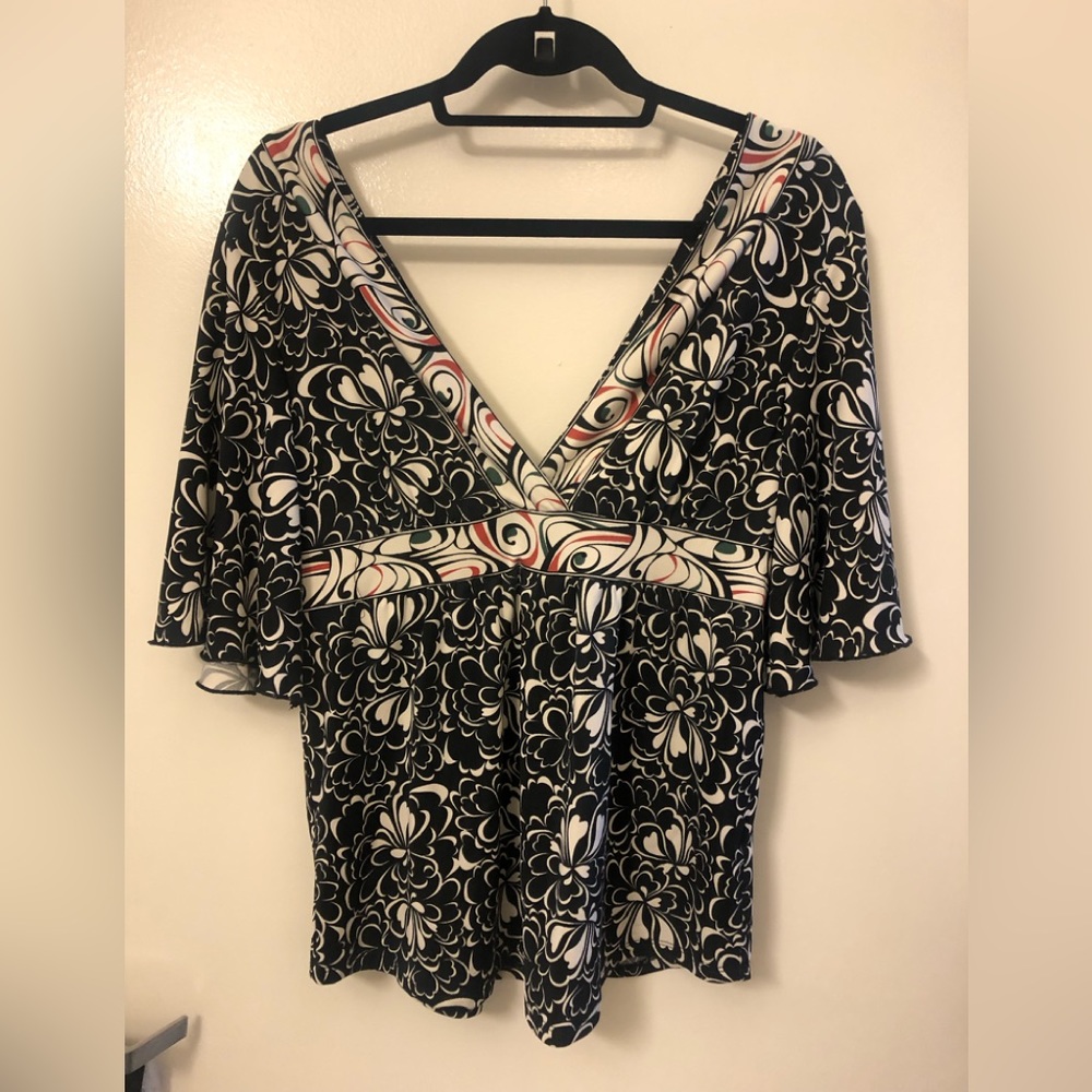 LAPIS- Smock Top NWT